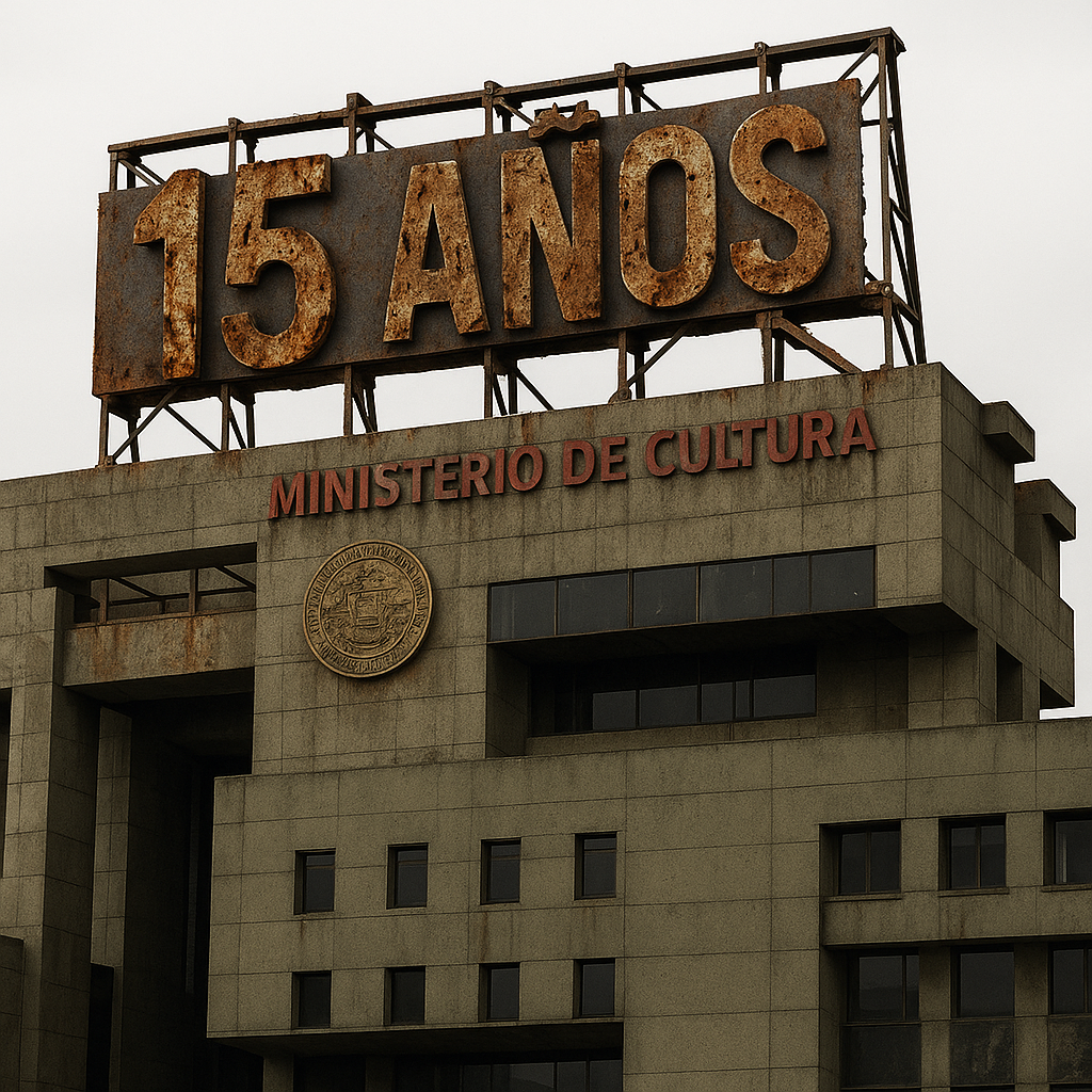 El Club de los 25. Quince años de un Ministerio de Cultura sin política ni continuidad.