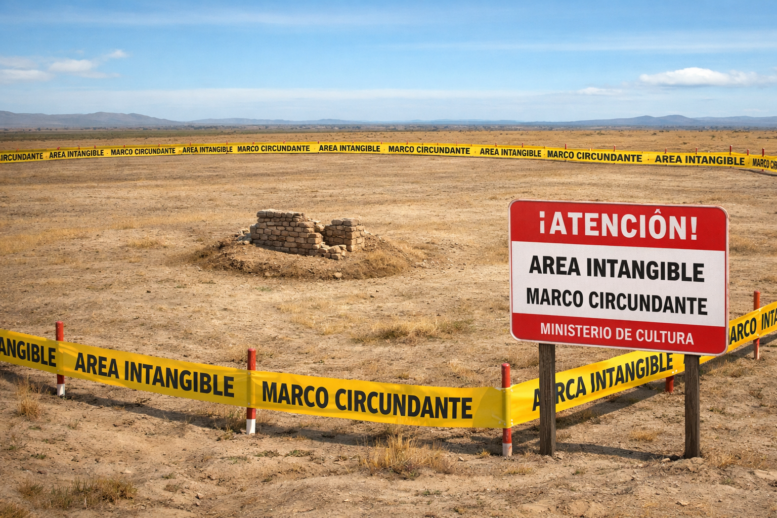 El marco circundante y la protección del patrimonio arqueológico inmueble